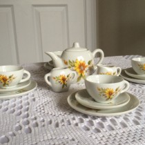 My first tea set as a child